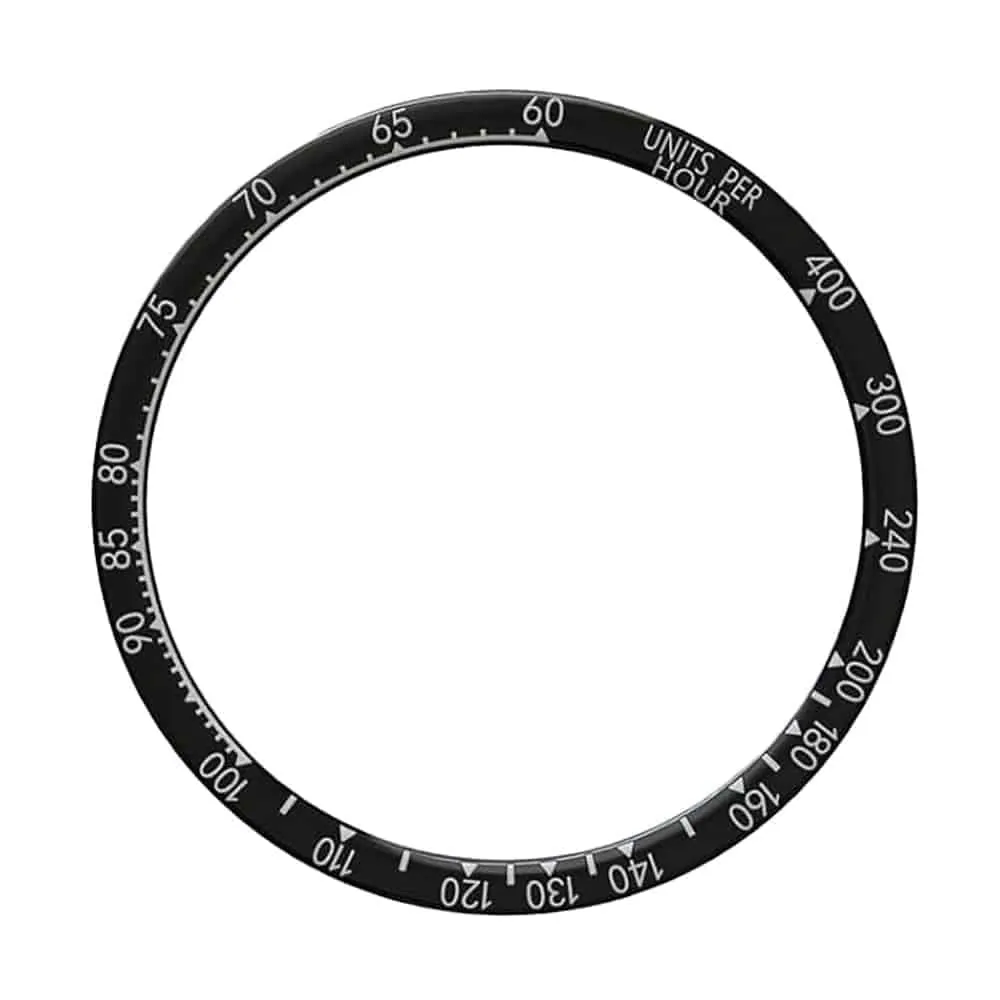 Stainless Steel Bezel for Garmin Fenix 8 Solar 47mm- Black