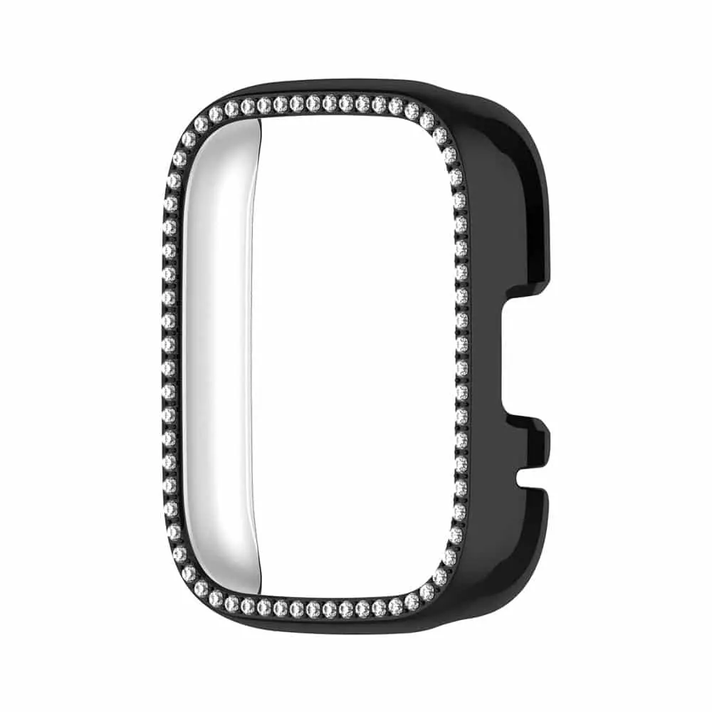 Diamond PC Case for Redmi watch3 lite /Redmi watch3 active - Black