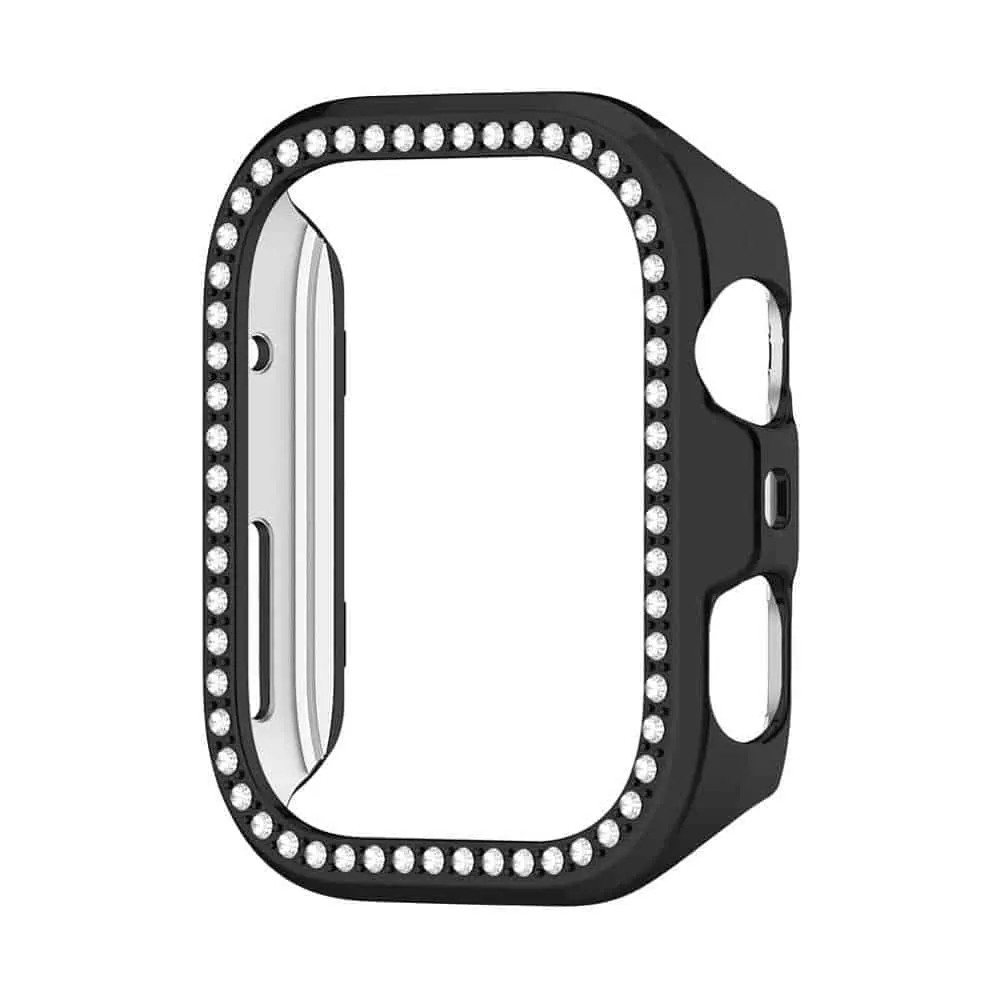 Diamond PC Case for Huawei watch fit4 - Black