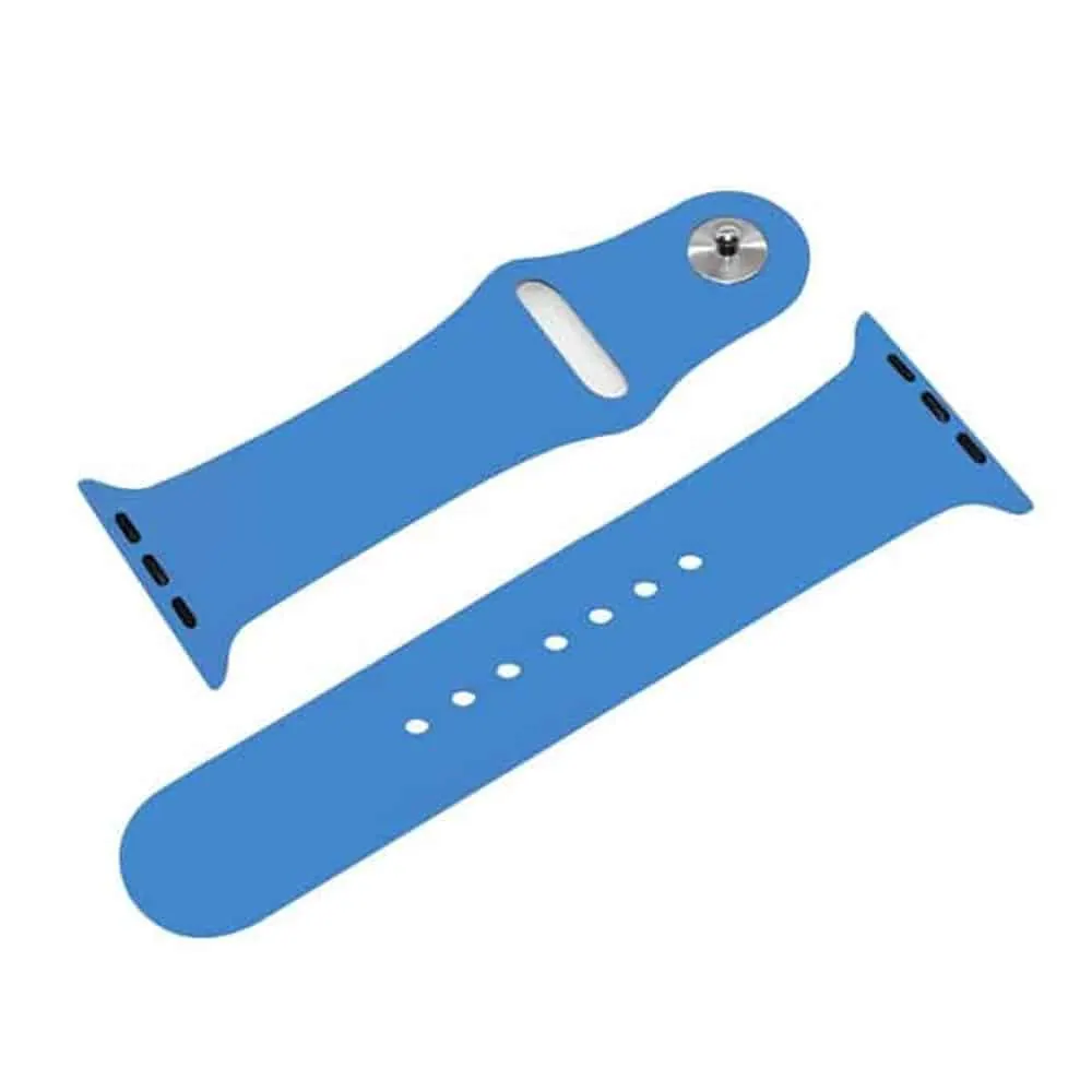 Silicone Strap for 38/40/41mm Apple Watch(M/L) - Blue