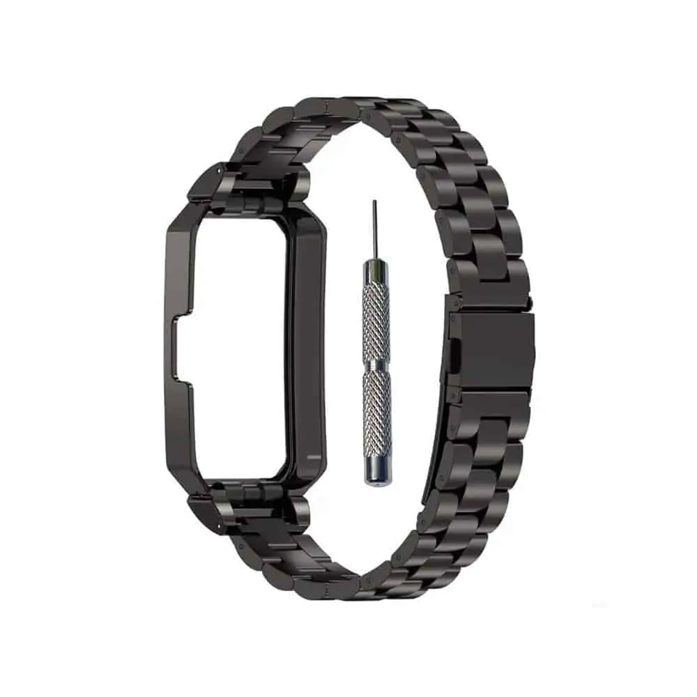 Stainless Steel Strap for Huawei Band 10- Black