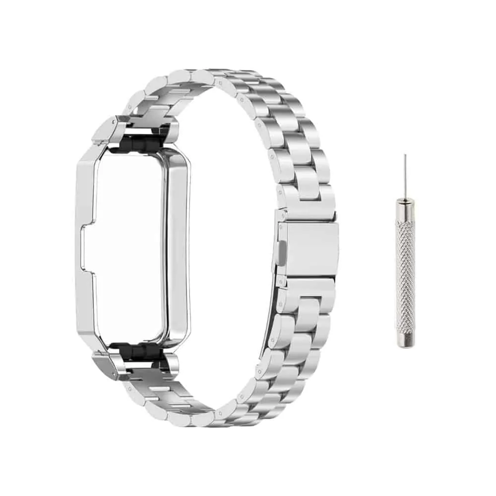 Stainless Steel Strap for Huawei Band 10- Silver