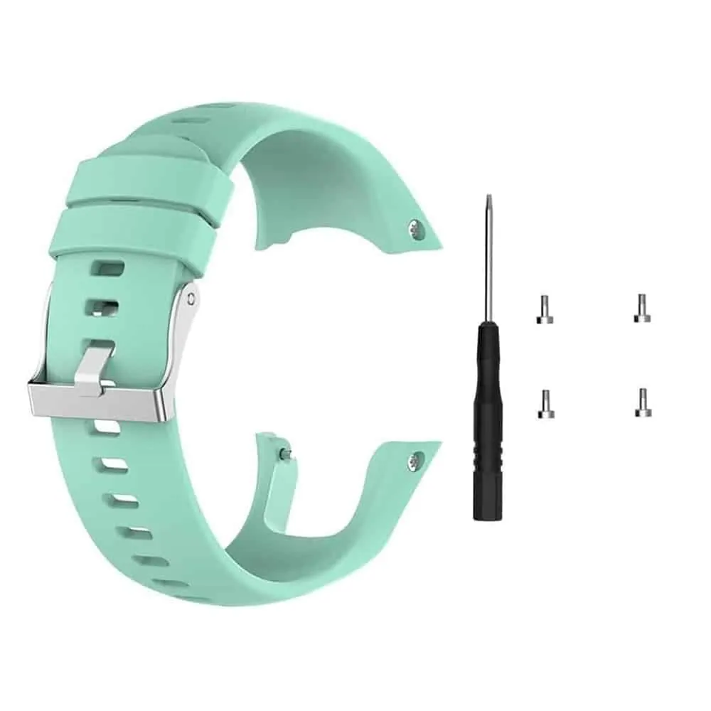 Silicone Strap for Suunto Spartan Trainer-Frost blue