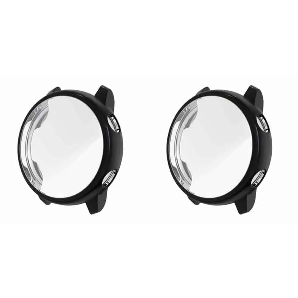 40mm Samsung Galaxy Watch Active 2 TPU protective case - Black x2 Combo