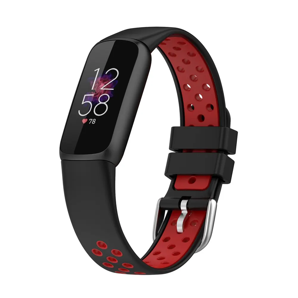 Fitbit Luxe Replacement Silicone Strap + Charger - Combo