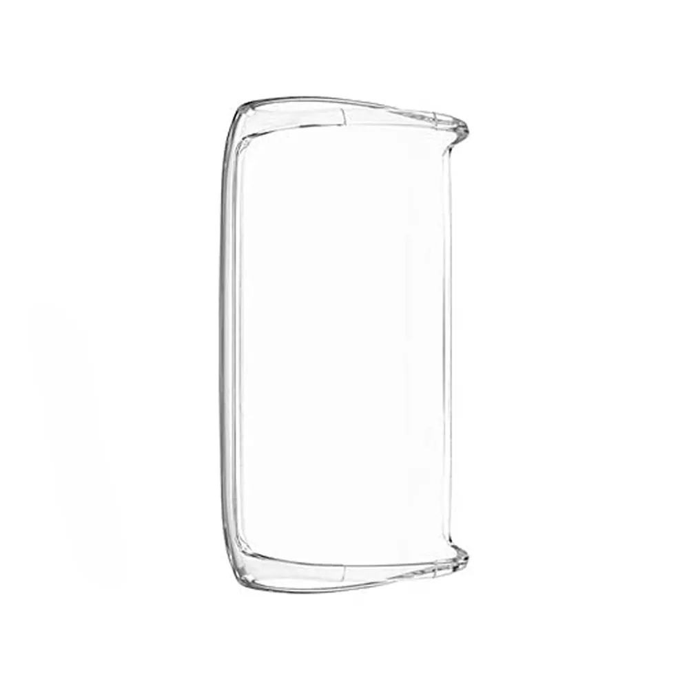 Fitbit Luxe Replacement Silicone Strap + TPU Silicone Protective Case Clear - Combo