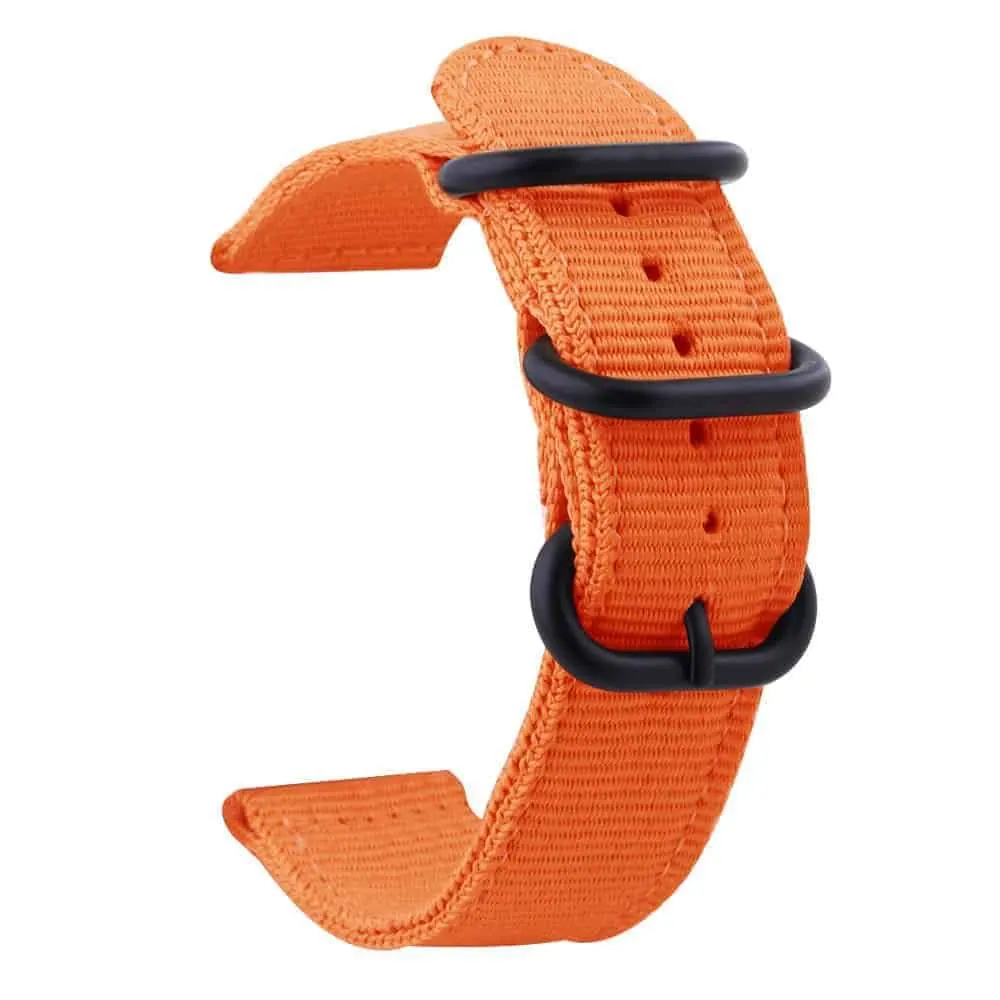20mm PinFit Nylon Strap - Orange