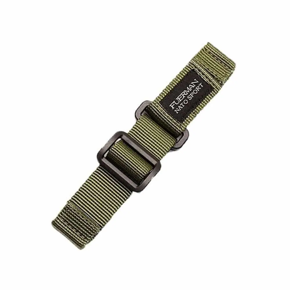 Universal Nylon Replacement Strap 20mm - Dark Green