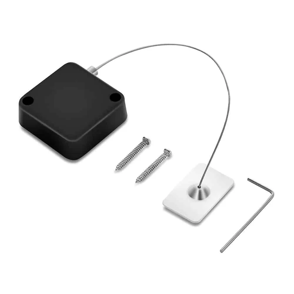 Anti-Theft Retractable Cable Lock for Tablet/Laptop/Smartphone x 3 Combo