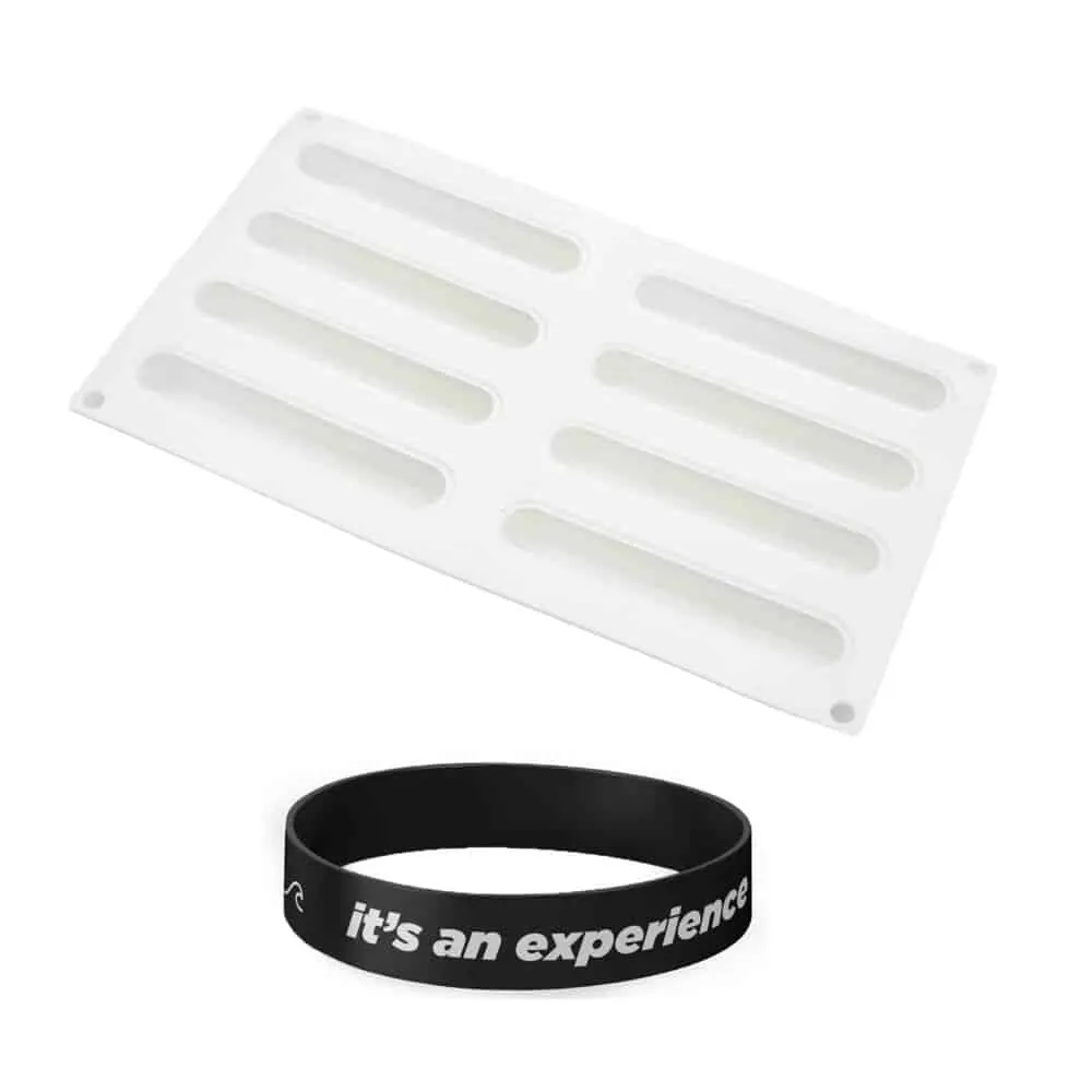 Non-Stick Dishwasher Safe Snack Bar Silicone Baking Mould