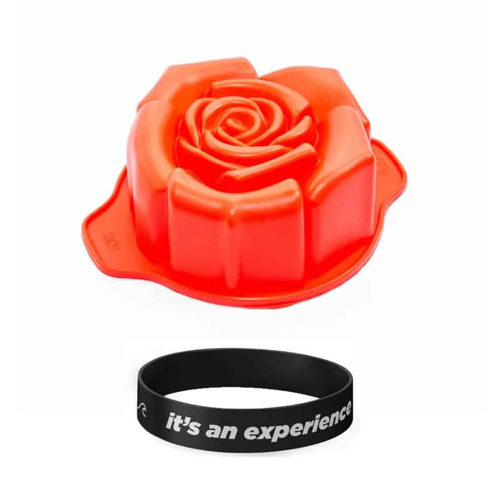 Non-Stick Flower Rose Cake Silicone Dessert Baking Mould