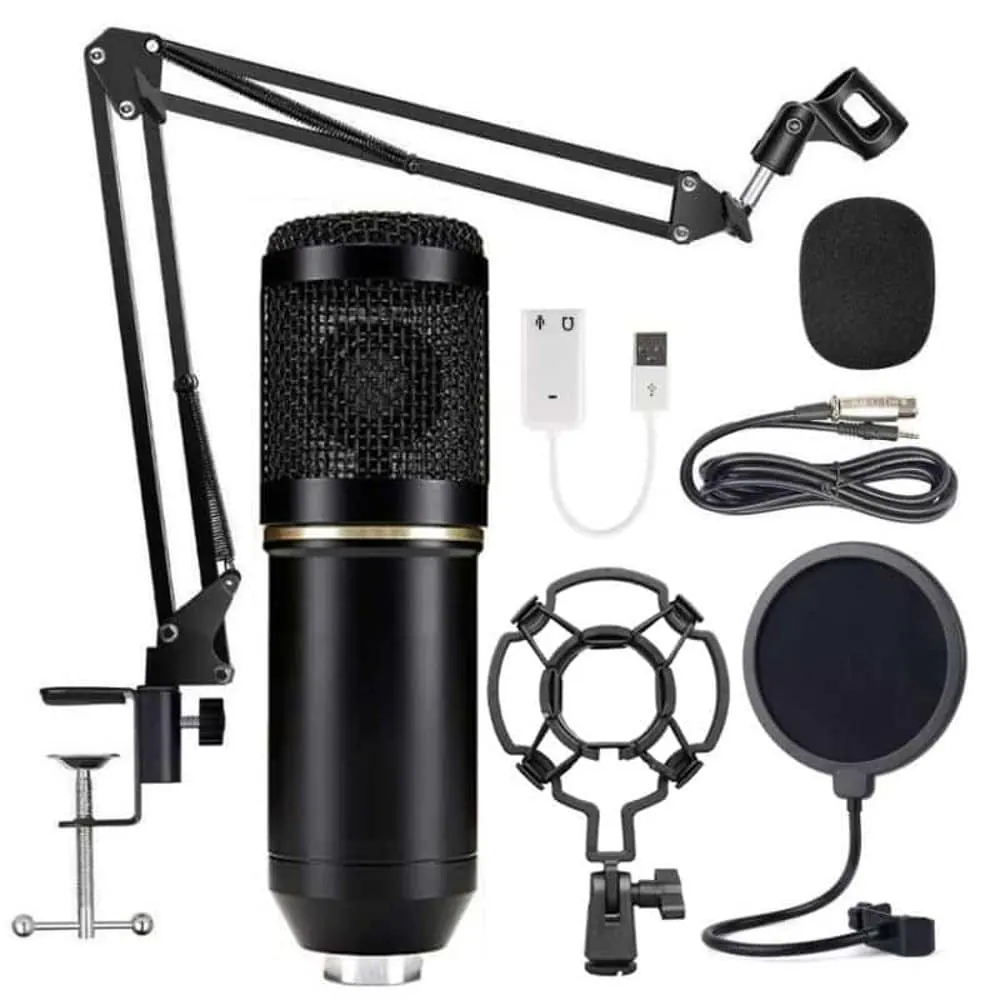 Professional Sound Recording Condenser Microphone Set