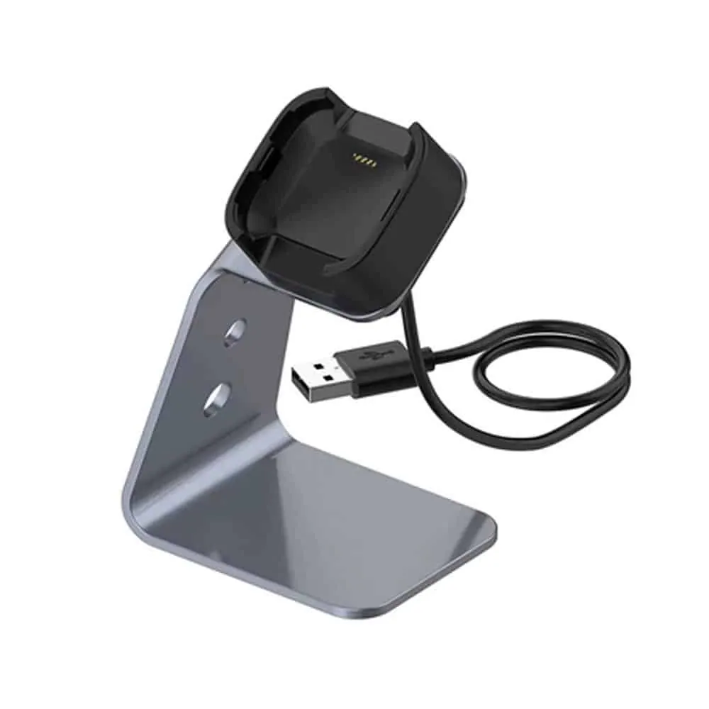 USB Magnetic Dock Charger Stand for Fitbit Versa/ Lite/ SE