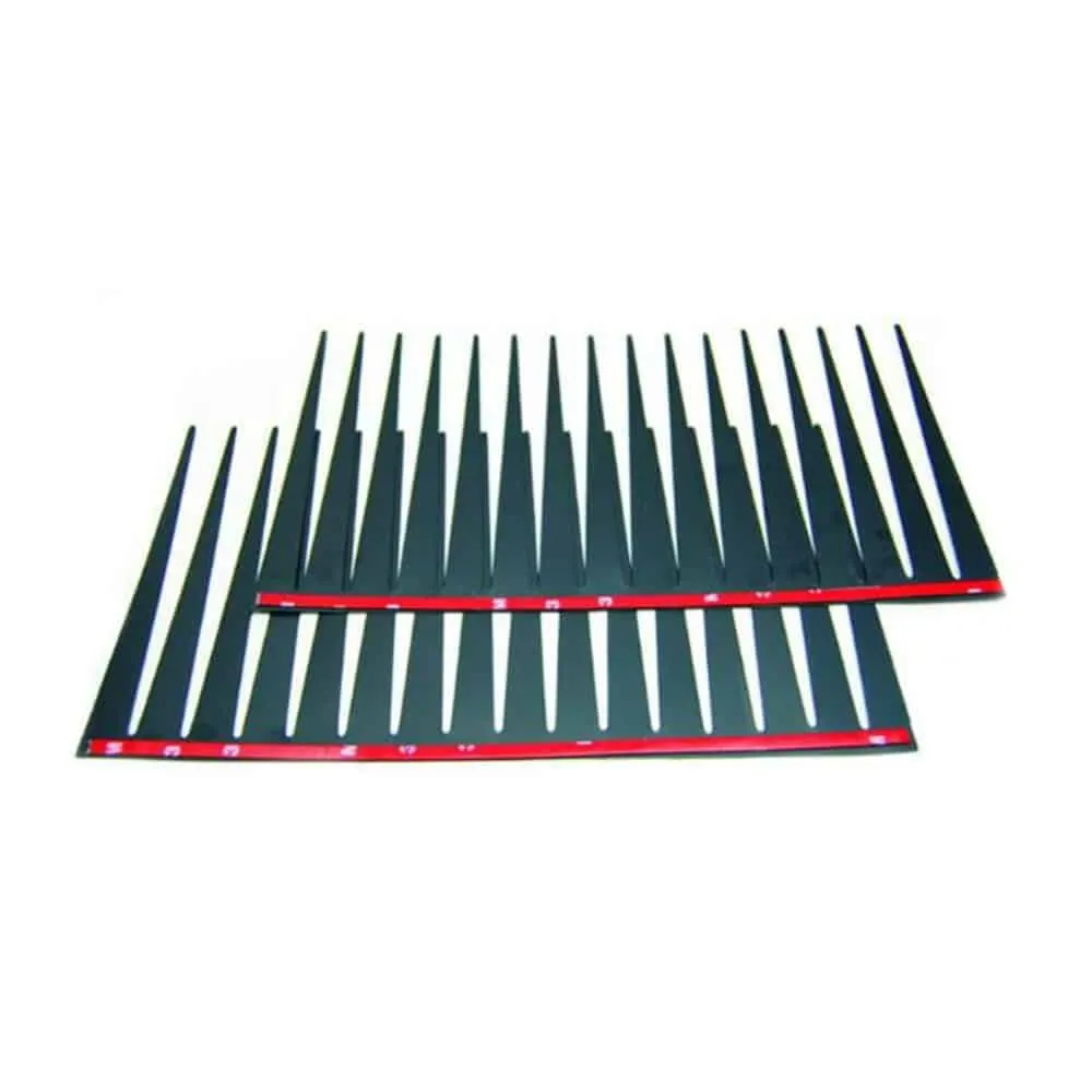 Car Bakkie Headlight Adjustable False Eyelashes Sticker Decor