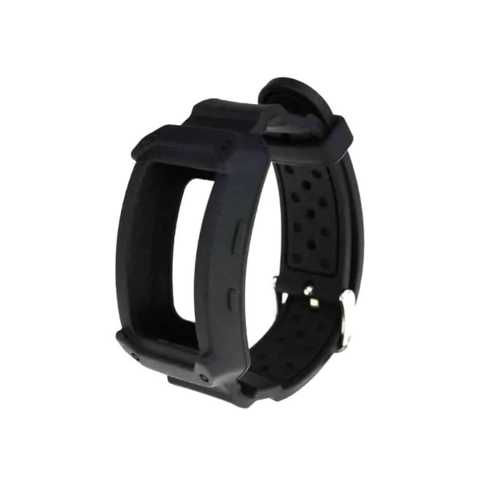 Samsung Gear Fit 2/2 Pro replacement silicone strap - Black