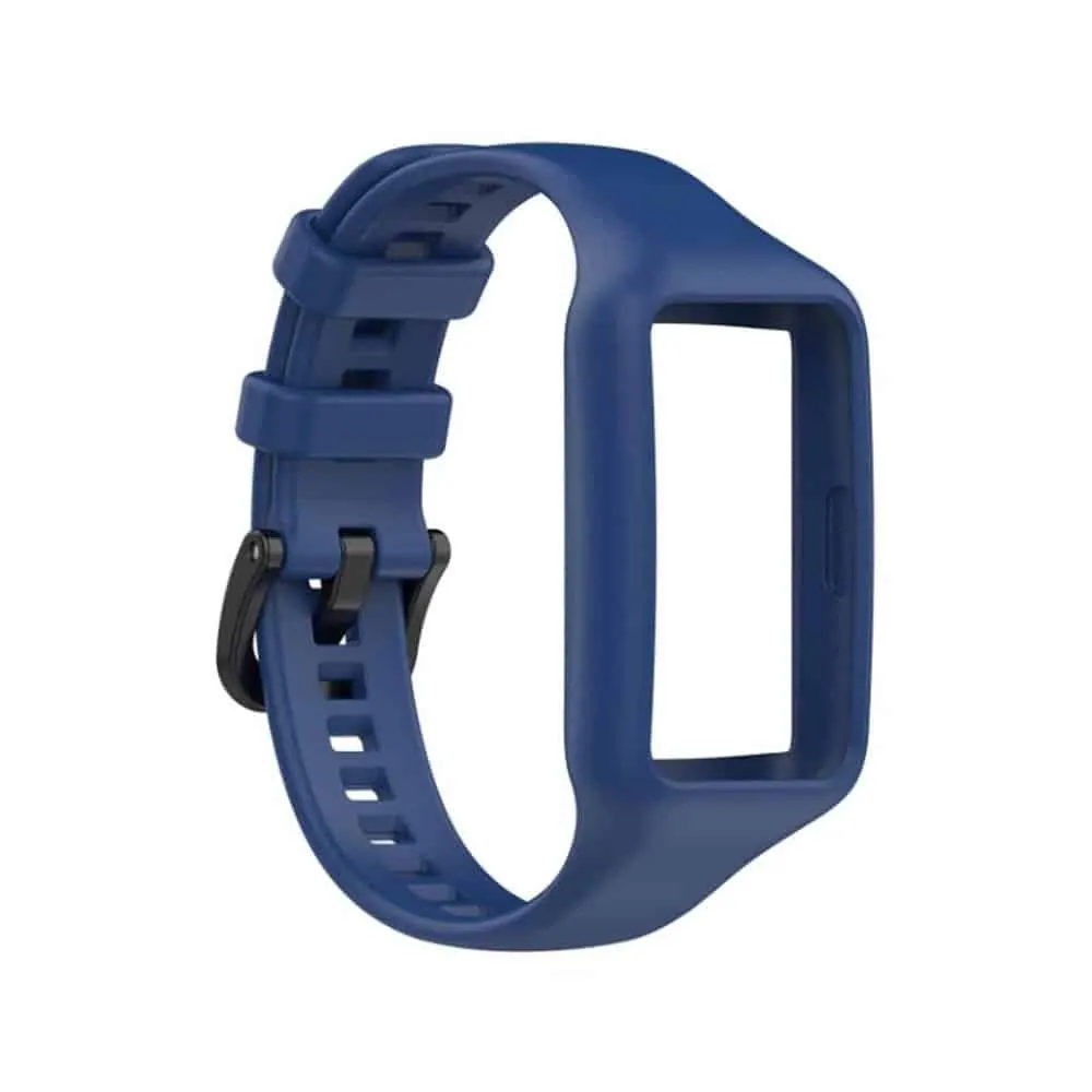 Silicone Strap for Honor Band 6/Huawei Band 6/Pro - Navy