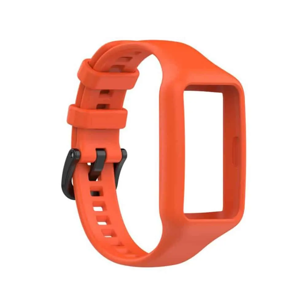 Silicone Strap for Honor Band 6/Huawei Band 6/Pro - Orange