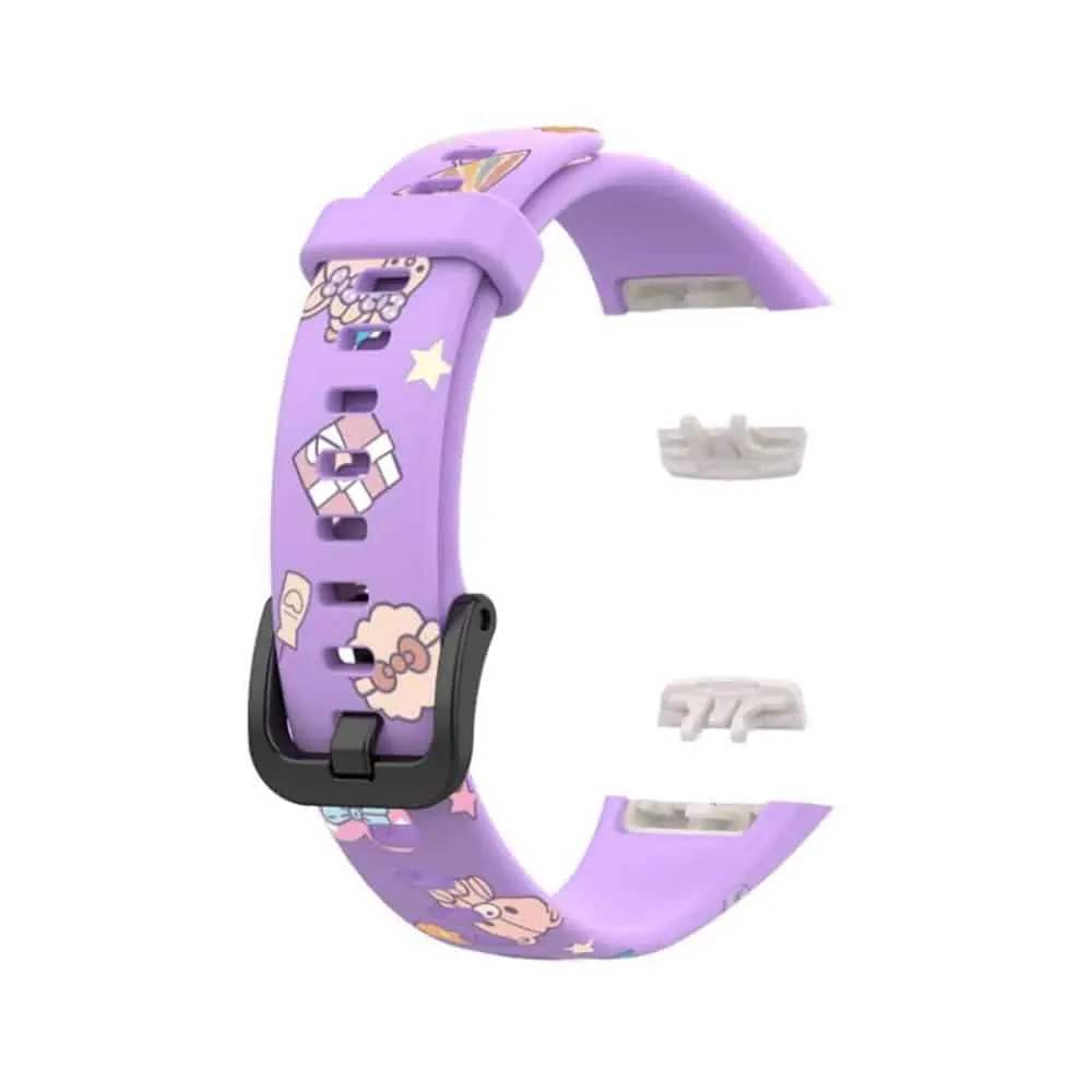 Silicone Strap for Huawei Band 6 - Purple