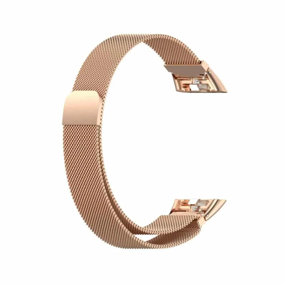 Milanese Band for Huawei Band 6 - Rose Gold