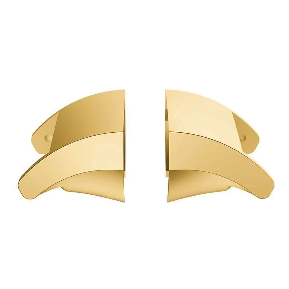 18mm PinFit Stainless Steel Connectors - Gold
