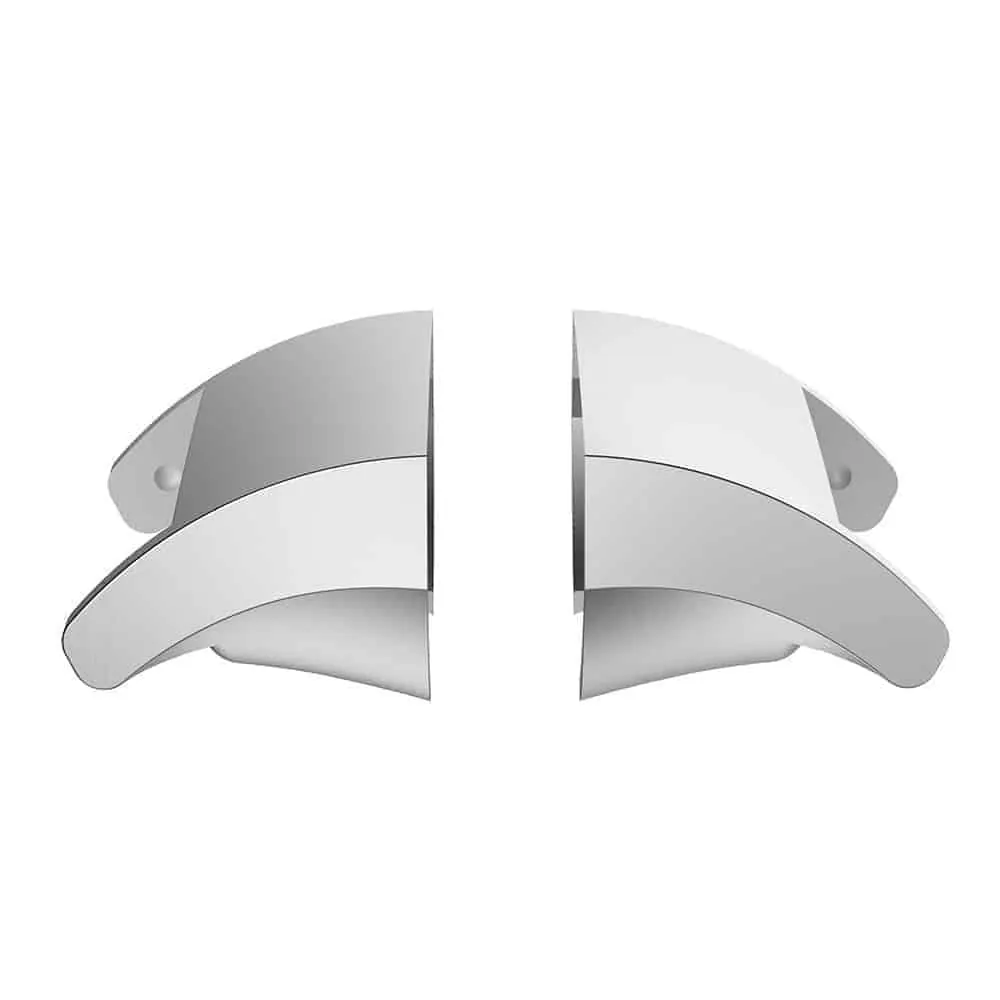 18mm PinFit Stainless Steel Connectors - Silver