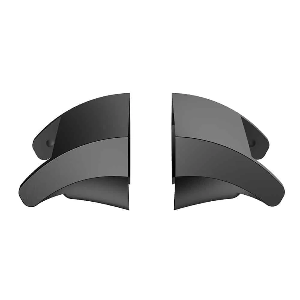 18mm PinFit Stainless Steel Connectors - Black