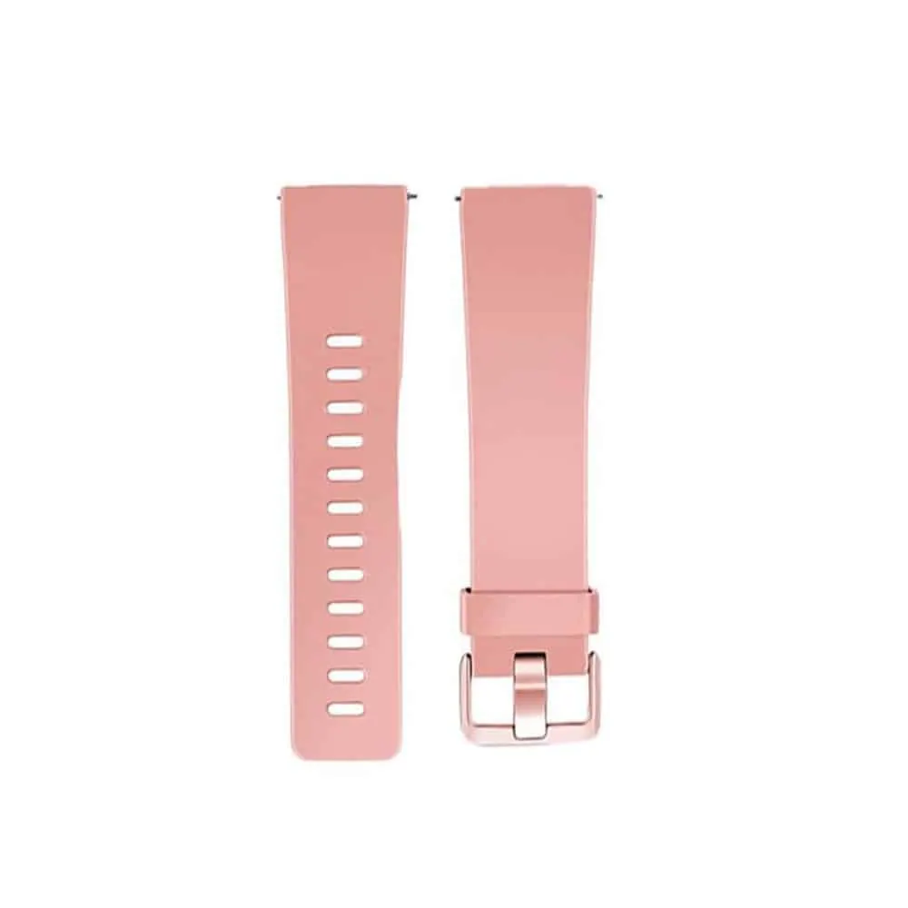 Fitbit Versa silicone strap - Peach (S/M)