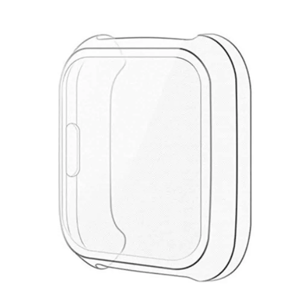 Fitbit Versa Lite TPU silicone protective case - Clear