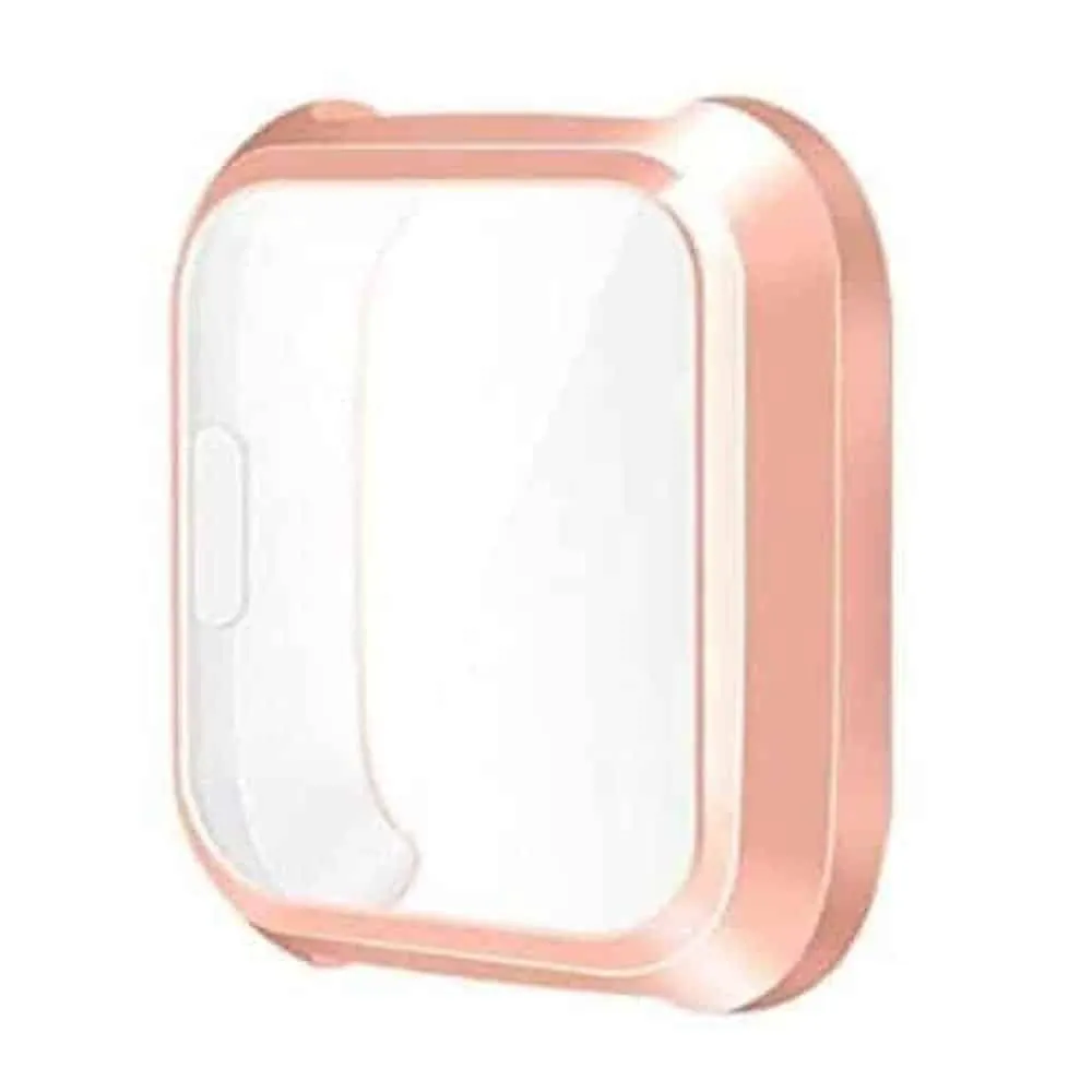 Fitbit Versa Lite TPU silicone protective case - Rose gold