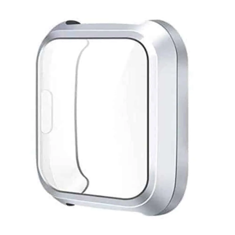 Fitbit Versa Lite TPU silicone protective case - Silver