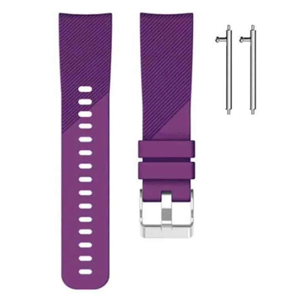 20mm Quick Release Silicone Strap - Purple