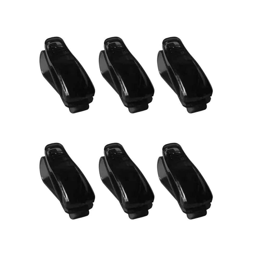 Car Visor Glasses Sunglasses & Credit Card Clip Holder x6