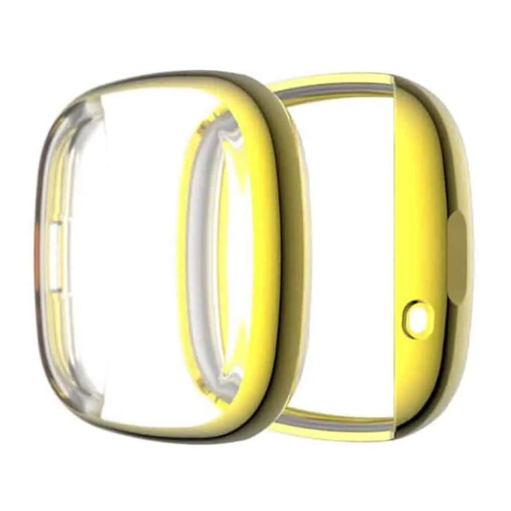 TPU Silicone Case for Fitbit Versa 3/ Fitbit Sense - Gold