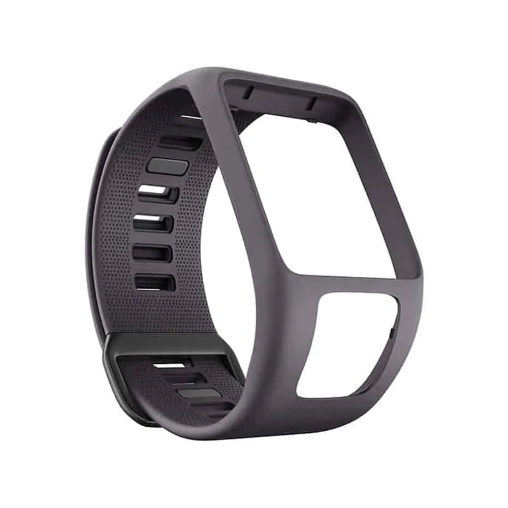 Silicone Strap for TomTom Runner 2/3/Spark/Spark 3 - Grey