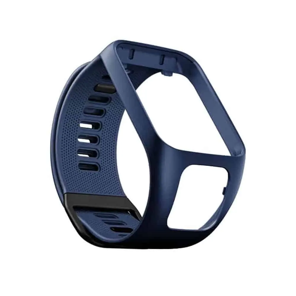 Silicone Strap for TomTom Runner 2/ 3/ Spark/ Spark 3- Navy