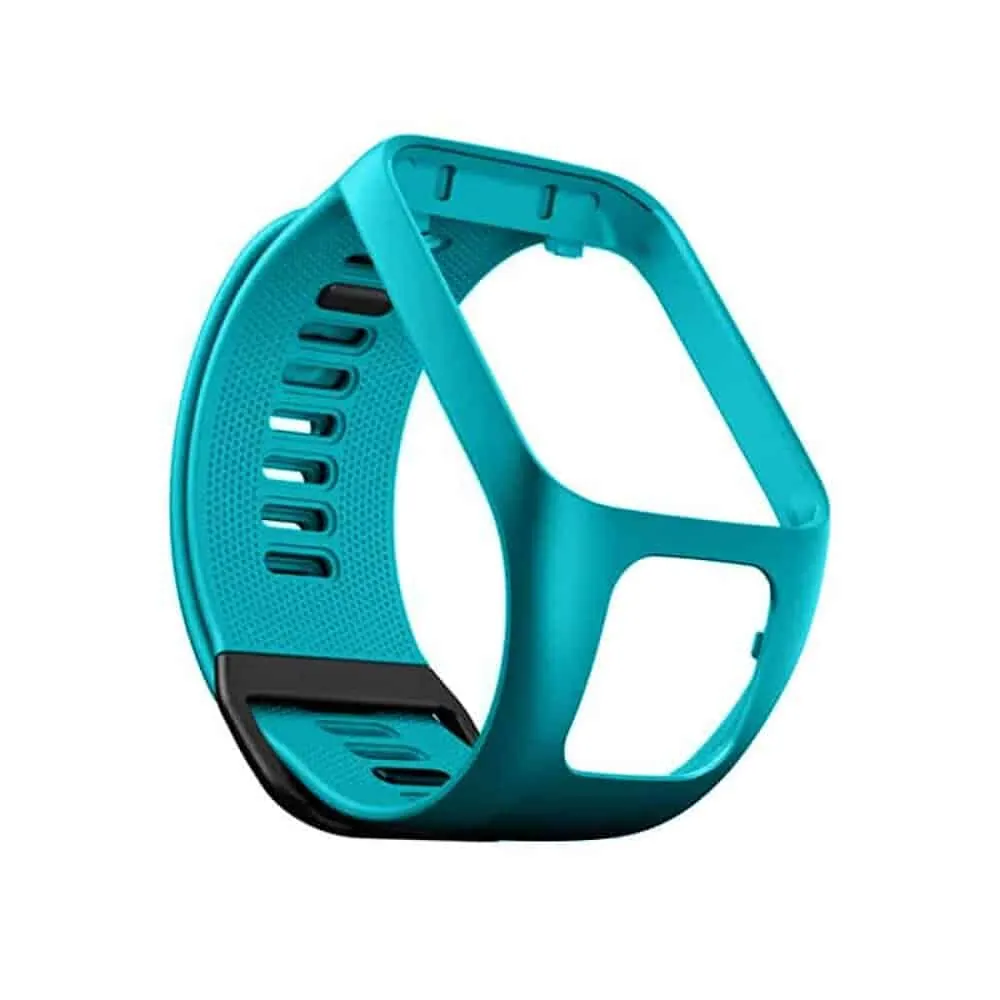 Silicone Strap for TomTom Runner 2/3/Spark/Spark 3 - Sea Green