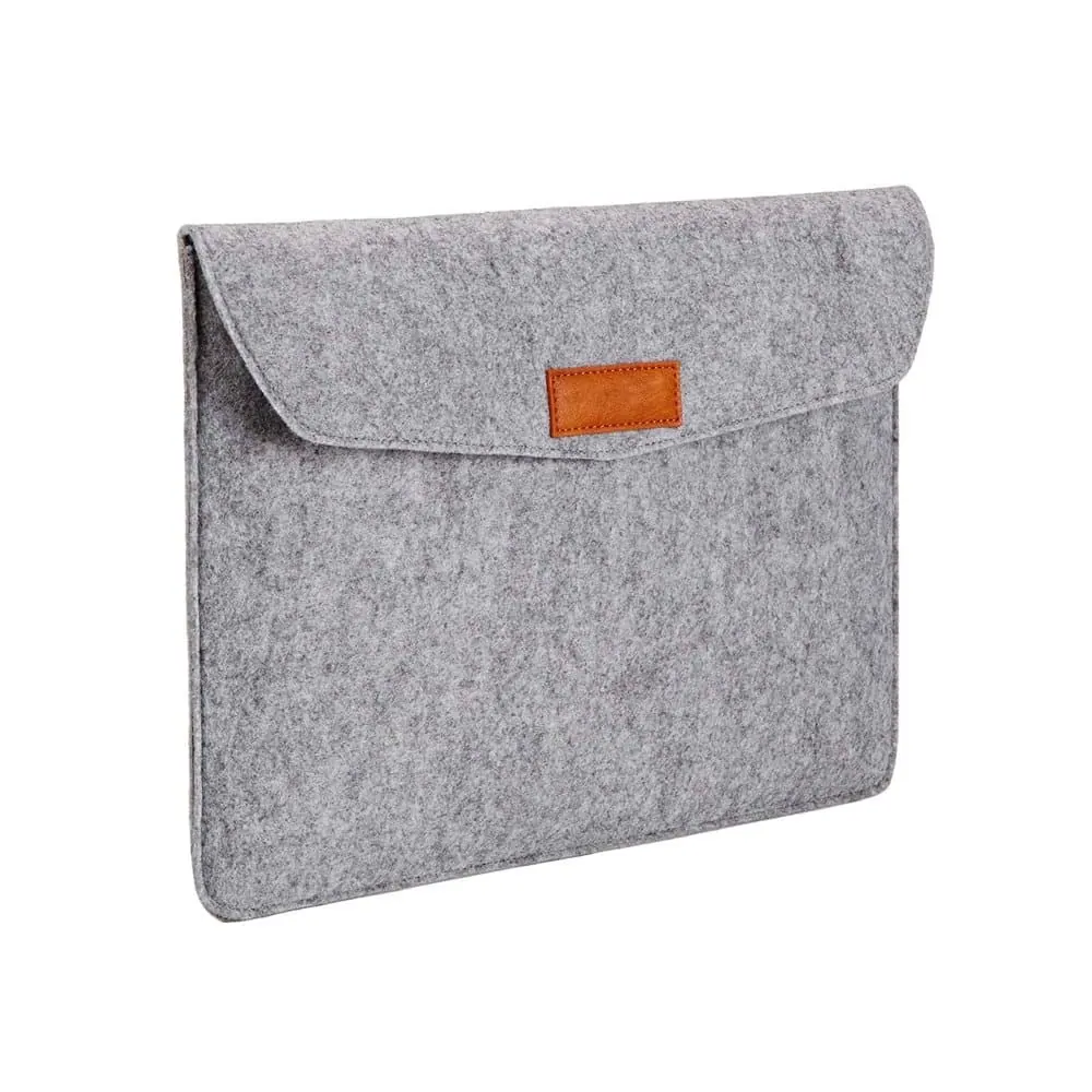 Protective Felt Suede Sleeve Cover for MacBook Laptop - 15.4'
