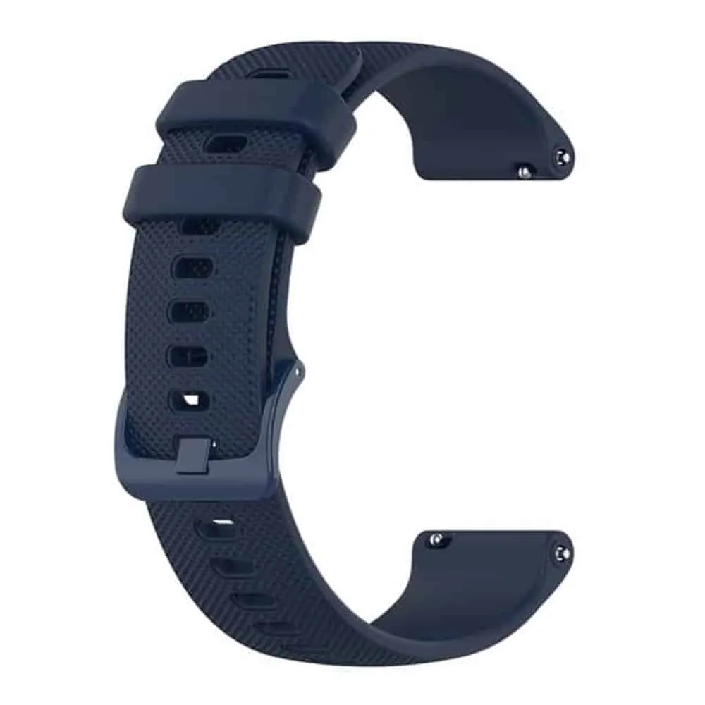 20mm Quick Release Silicone Strap - Navy