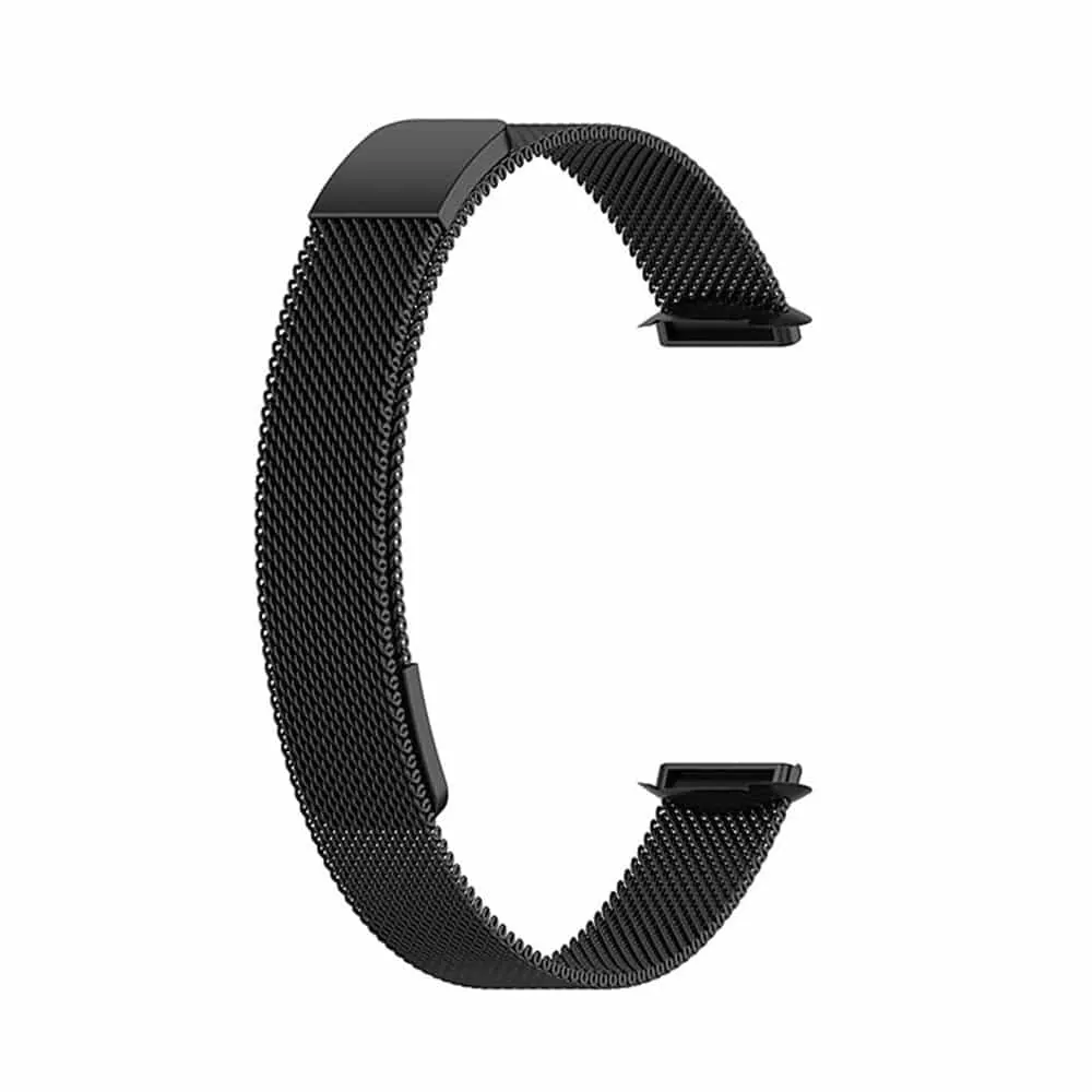 Fitbit Luxe Replacement Meshy Milanese Strap - Black