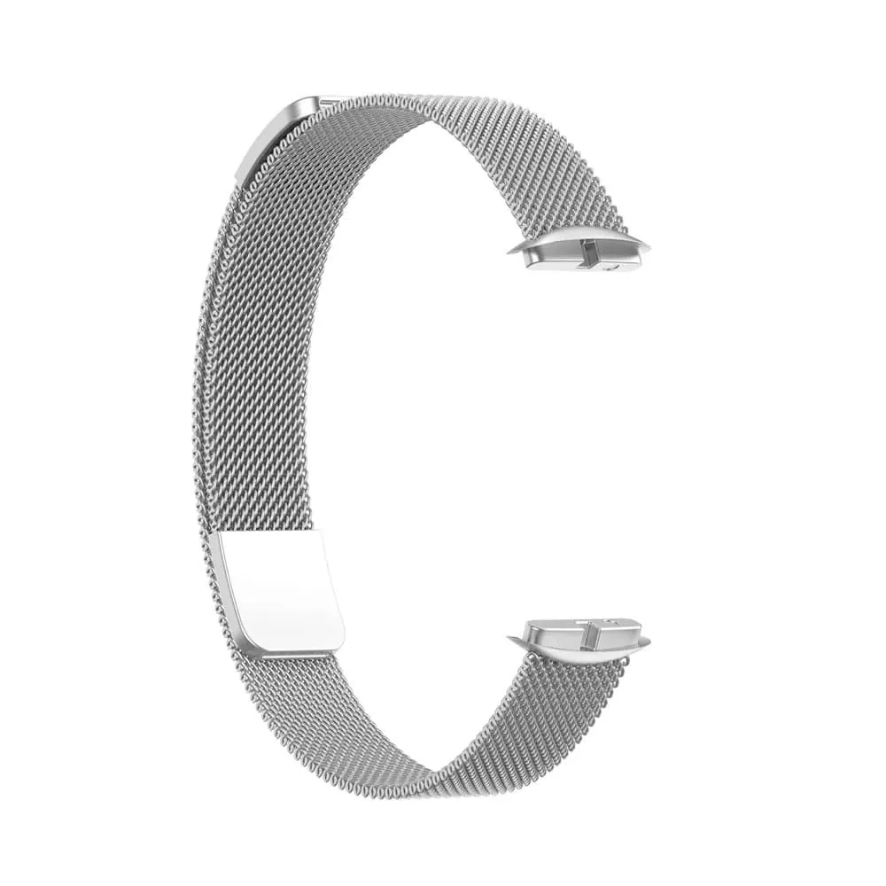 Fitbit Luxe Replacement Meshy Milanese Strap - Silver