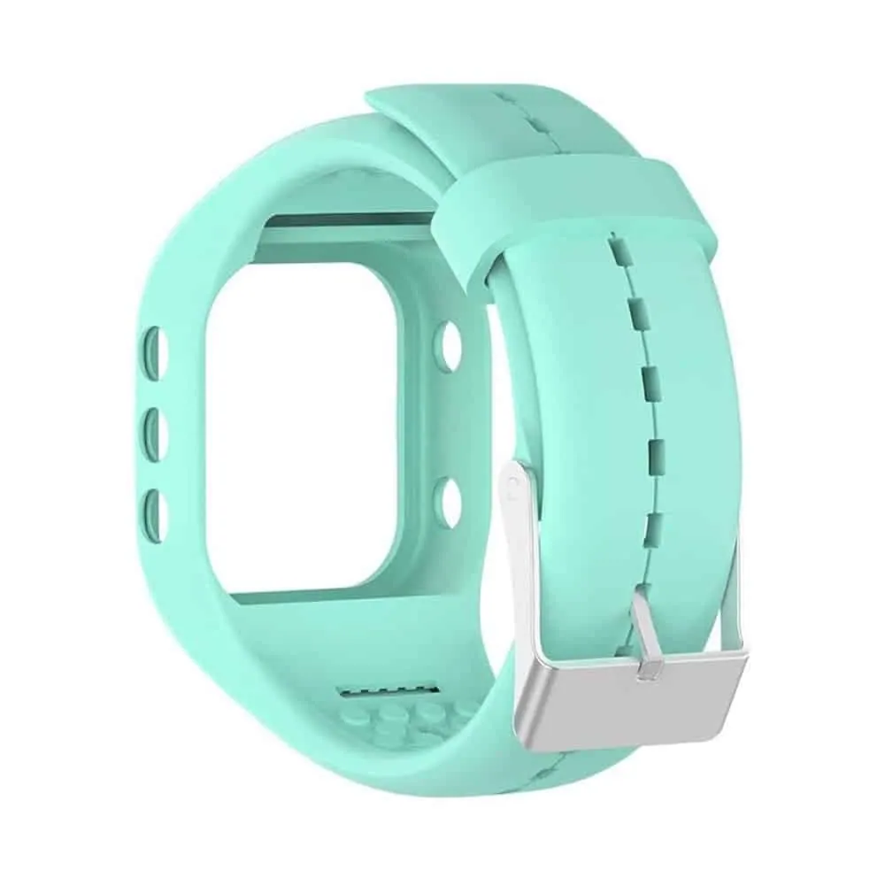 Silicone Strap for Polar A300 - Frost Blue
