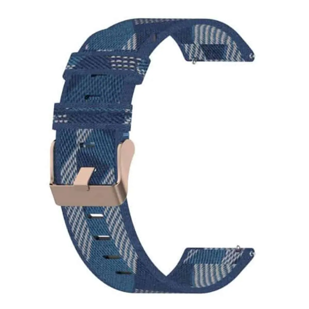 20mm Quick Release Nylon Strap - Blue