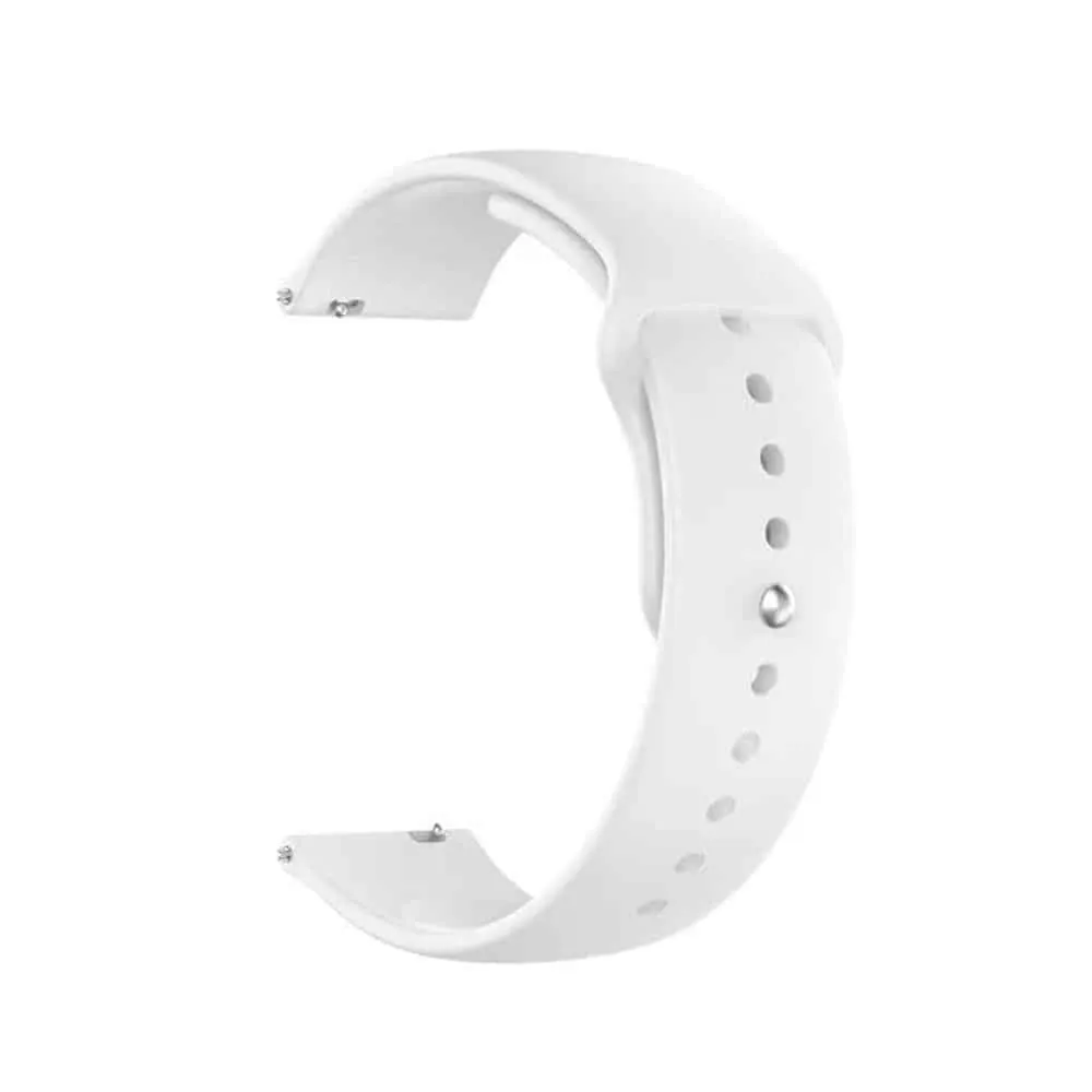 Silicone Strap for Fitbit Versa(M/L) - White