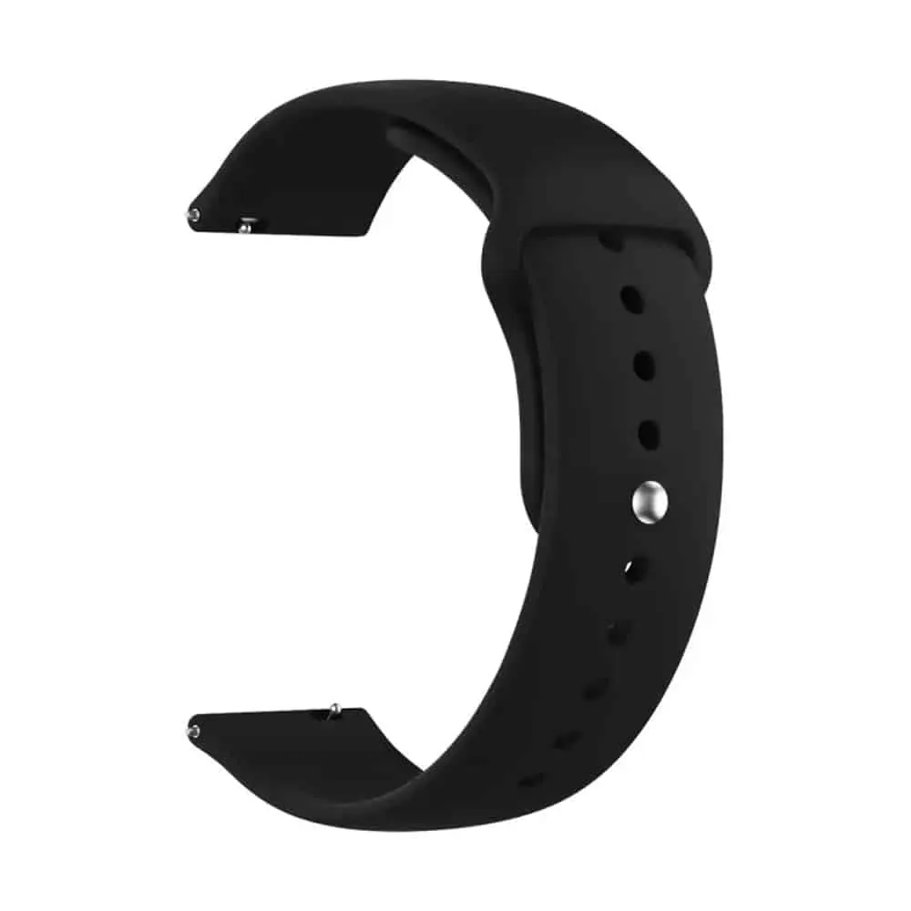Silicone Strap for Fitbit Versa(S/M) - Black