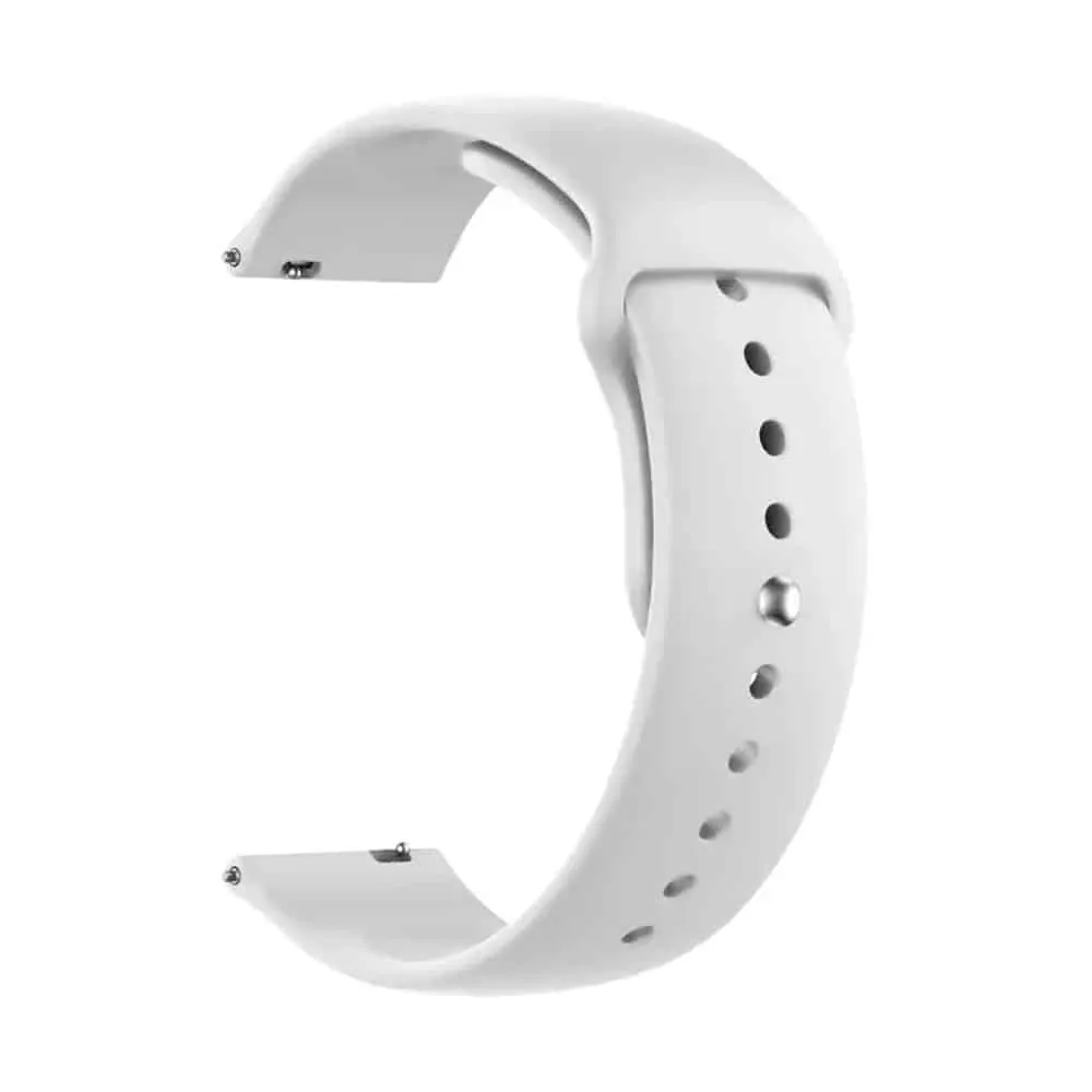 Silicone Strap for Fitbit Versa(S/M) - White