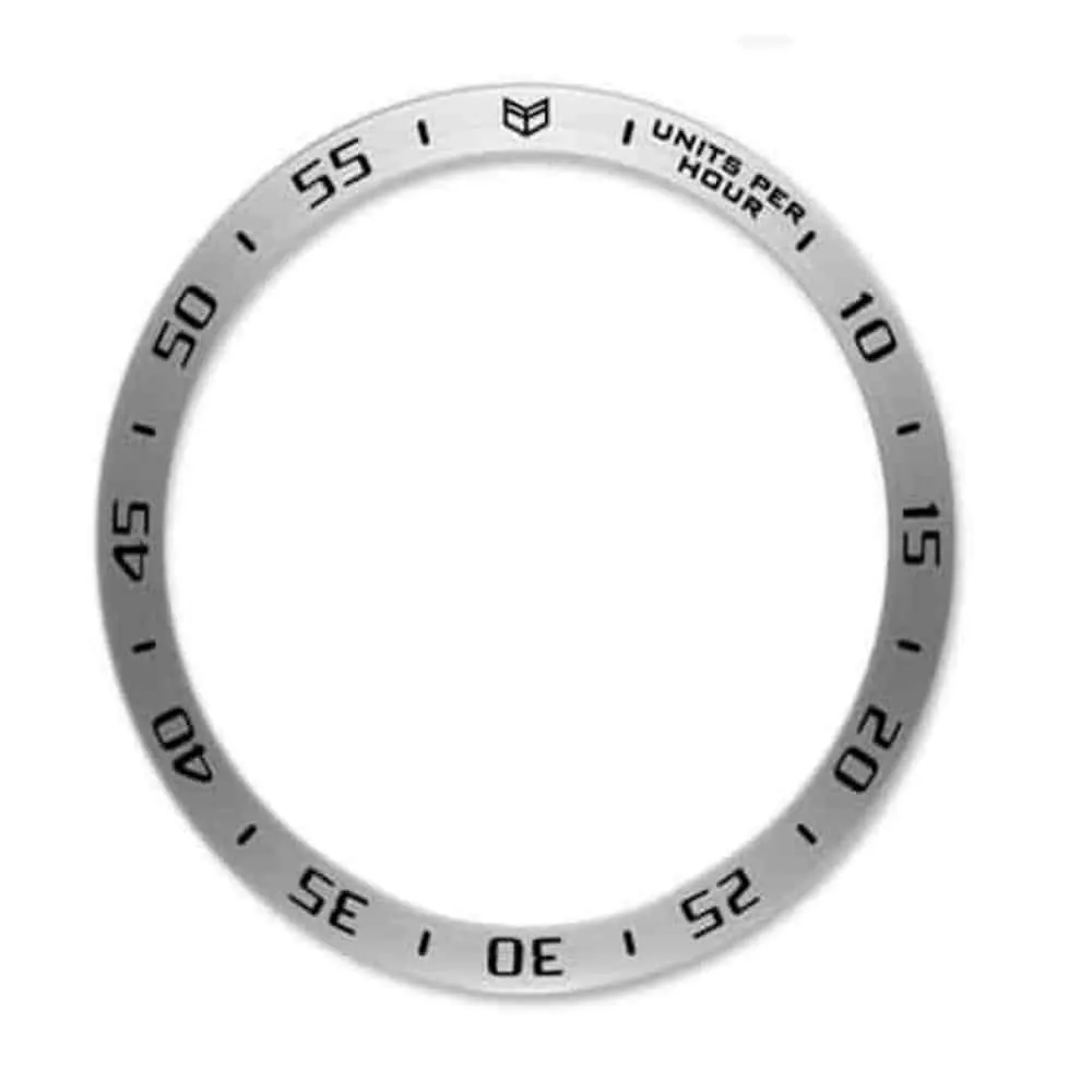 Stainless Steel Bezel Ring for Samsung Galaxy 46mm Watch - Silver