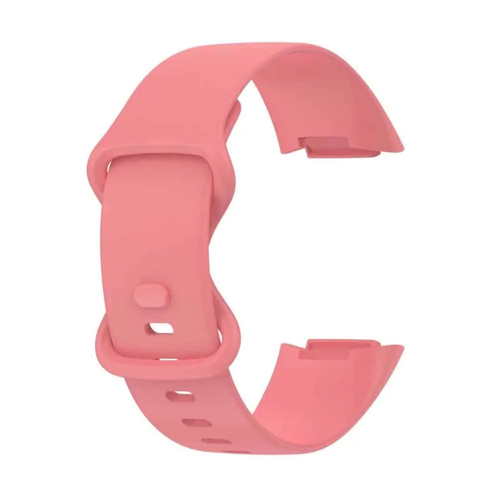 Silicone Strap for Fitbit Charge 5 S/M - Pink