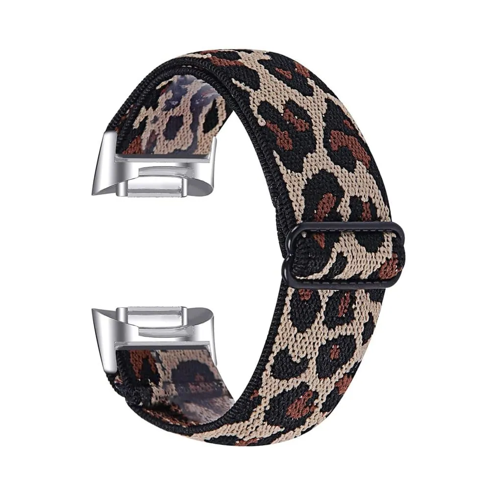Nylon Band for Fitbit Charge 5 - Leopard