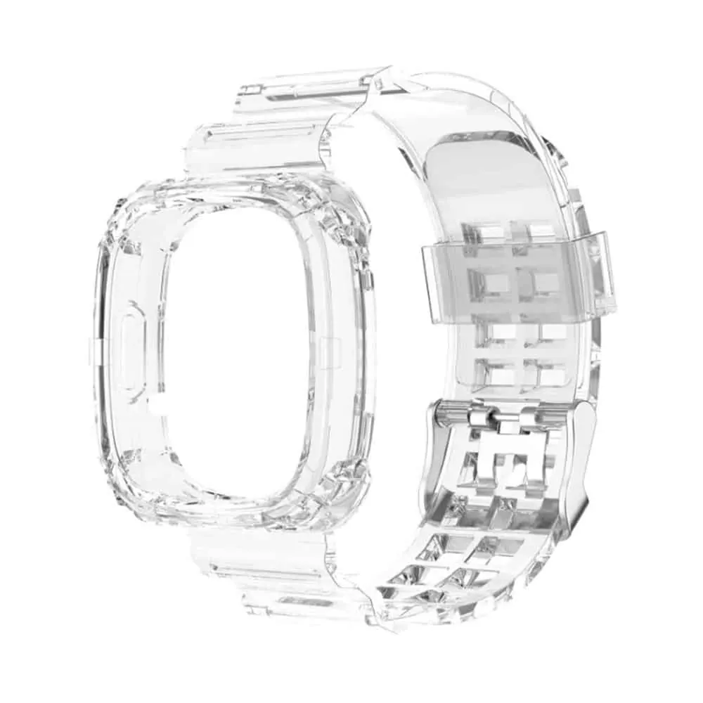 TPU strap for Fitbit Versa3/Sense - Clear