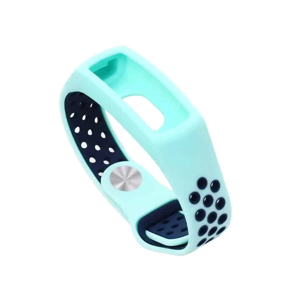 Replacement Silicone Strap for Huawei Honor 4 - Frost Blue & Navy
